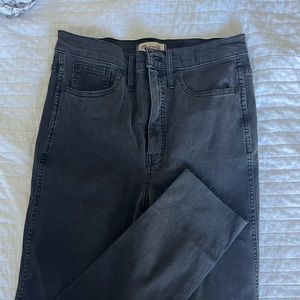 Madewell High Waist Stovepipe Jeans